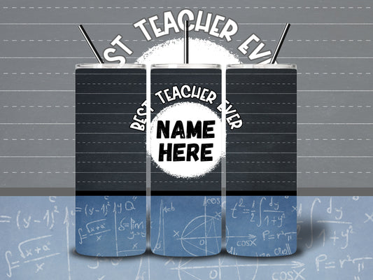 20oz Male Best Teacher Tumbler