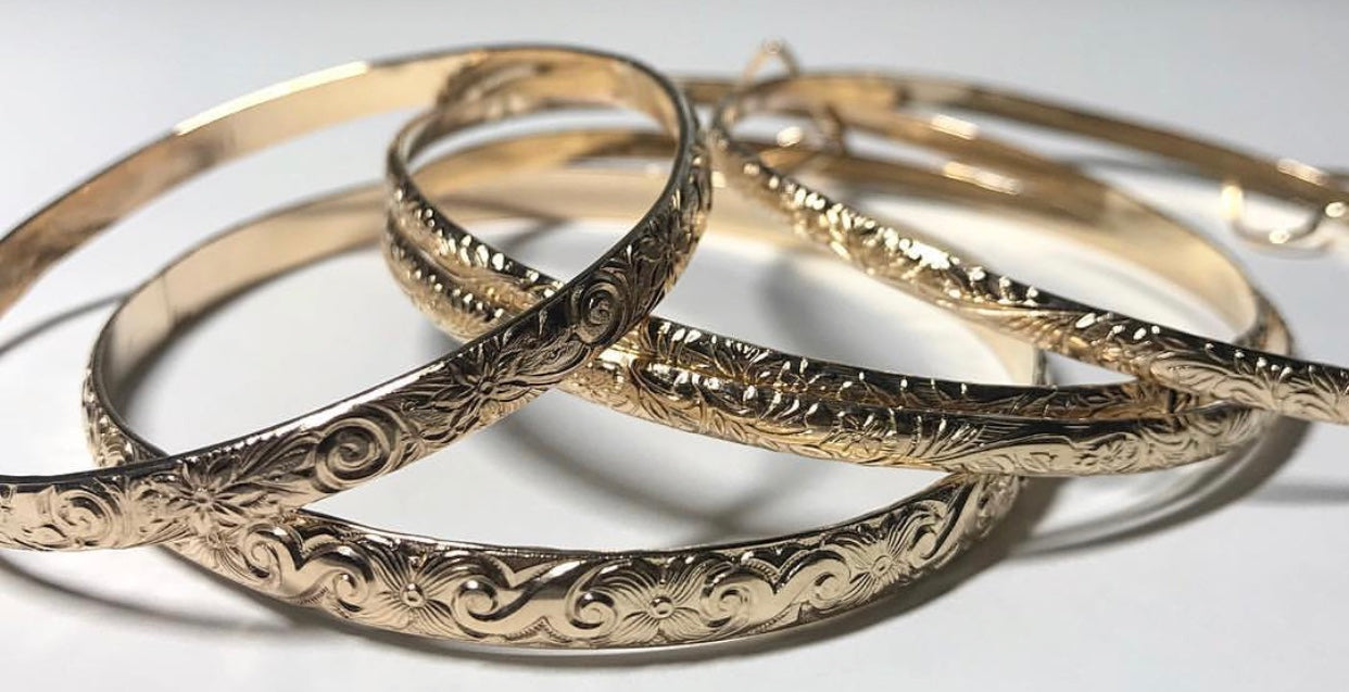 Hawaiian Inspired Bangles