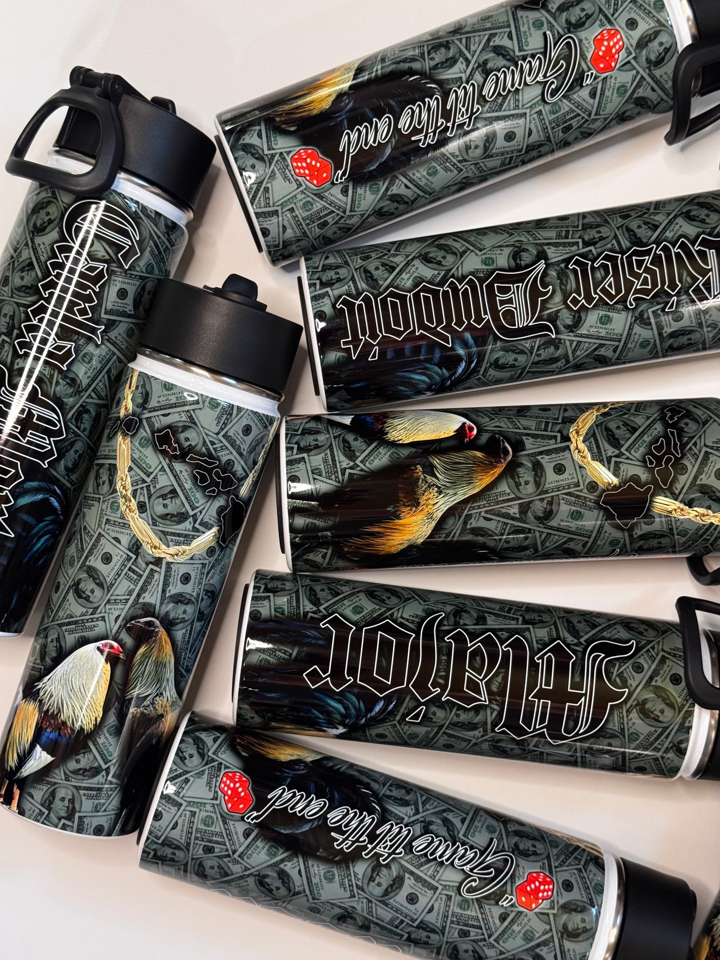 220z Chicken Water Bottle (STAINLESS STEEL)